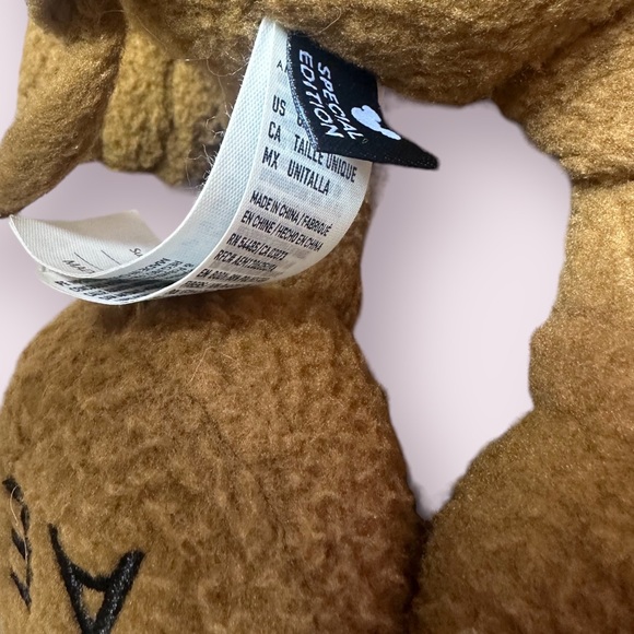 NWT Disney AE American Eagle Collab Special Edition Brown Mickey Mouse Plush - Picture 10 of 10